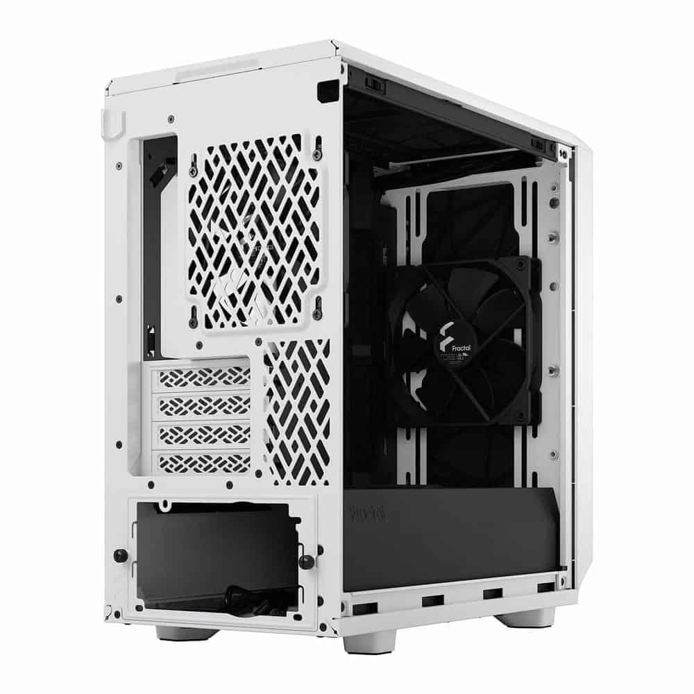 (image for) Fractal Design Meshify 2 Mini MicroATX Tempered Glass White PC Case